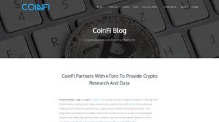 
                            2. CoinFi Blog - CoinFi