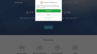 
                            2. Coinfinity - Bringing Bitcoin to the people