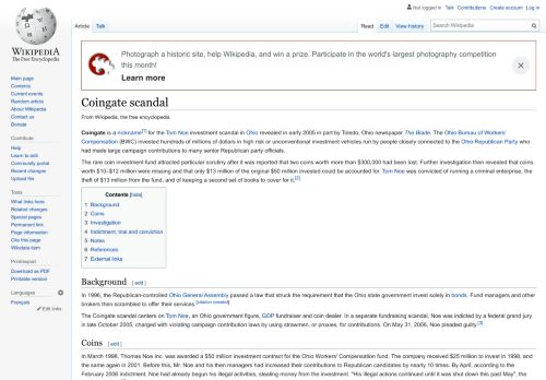 
                            12. Coingate scandal - Wikipedia