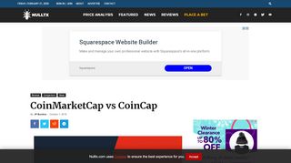 
                            12. CoinMarketCap vs CoinCap - NullTX