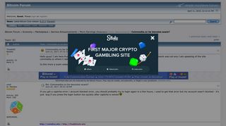 
                            8. Coinmedia.co be become scam? - BitcoinTalk