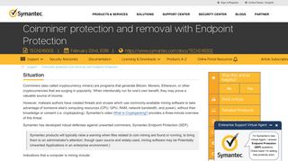 
                            7. Coinminer protection and removal with Endpoint Protection