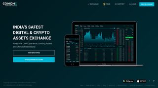 
                            7. COINOME - Crypto Currency Trading Exchange from India