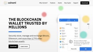 
                            3. Coinomi: Your trusted blockchain interface.