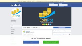 
                            12. Coinpot.co - Posts | Facebook