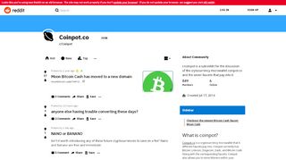 
                            5. Coinpot.co - Reddit