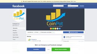 
                            12. Coinpot.co - Startseite | Facebook