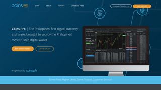 
                            9. Coins Pro - The Philippines' 1st Digital Currency Exchange