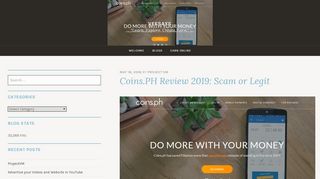 
                            10. Coins.PH Review 2019: Scam or Legit – VeeSays