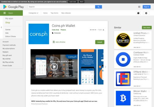 
                            5. Coins.ph Wallet - Aplikasi di Google Play