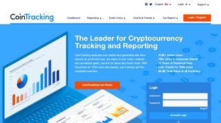 
                            10. CoinTracking · Bitcoin & Digital Currency Portfolio/Tax Reporting