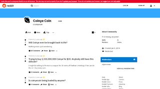 
                            13. coinyecoin - Reddit