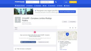 
                            7. COJURP - Complexo Jurídico Rodrigo Padilha - Centro - Rio de ...