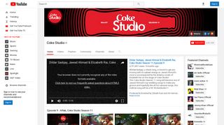
                            5. Coke Studio - YouTube