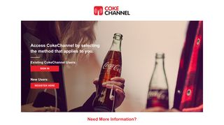 
                            1. CokeChannel Splash Page - Coca-Cola
