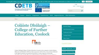 
                            7. Coláiste Dhúlaigh – College of Further Education, Coolock | City of ...