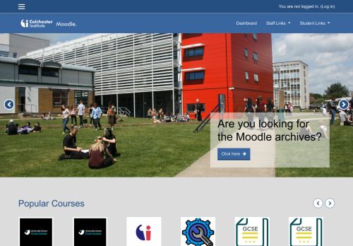 
                            11. Colchester Institute Moodle