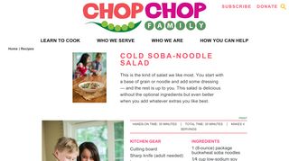 
                            9. Cold Soba-Noodle Salad | ChopChop.com
