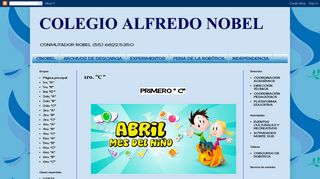 
                            10. COLEGIO ALFREDO NOBEL: 1ro. 