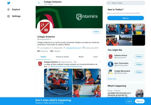 
                            6. Colegio Antamira (@colegioantamira) | Twitter