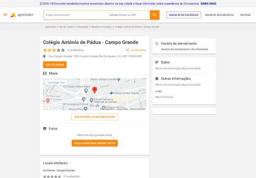 
                            12. Colégio Antônio de Pádua - Campo Grande - Campo Grande, Rio De ...