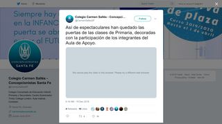 
                            9. Colegio Carmen Sallés - Concepcionistas Santa Fe on Twitter: 