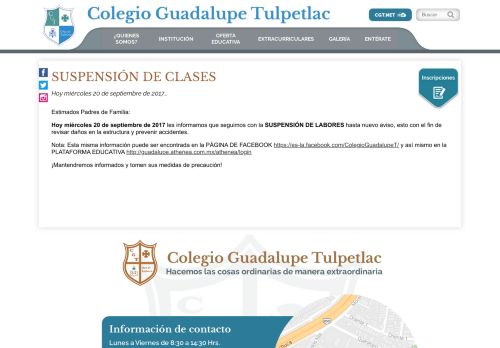 
                            3. Colegio Guadalupe TulpetlacHacemos las cosas ordinarias de ...