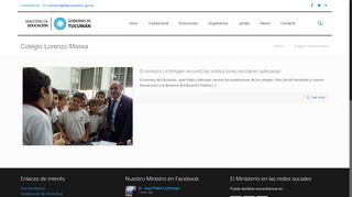 
                            6. Colegio Lorenzo Massa Archivos - Ministerio de Educación ...