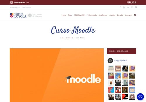 
                            3. Colégio Loyola | Curso Moodle - Colégio Loyola Nossa missão é ...