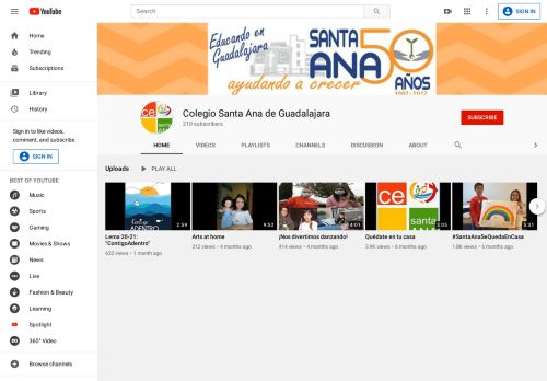 
                            7. Colegio Santa Ana de Guadalajara - YouTube