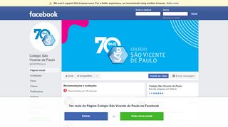 
                            4. Colégio São Vicente de Paulo Escola particular em Niterói - Facebook