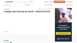 
                            9. Colégio São Vicente de Paulo - Niterói | Escavador