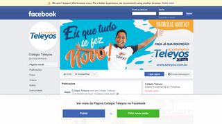 
                            5. Colégio Teleyos - Página inicial | Facebook