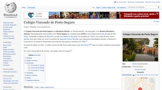 
                            3. Colégio Visconde de Porto Seguro – Wikipédia, a enciclopédia livre