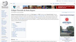 
                            4. Colégio Visconde de Porto Seguro - Wikipedia