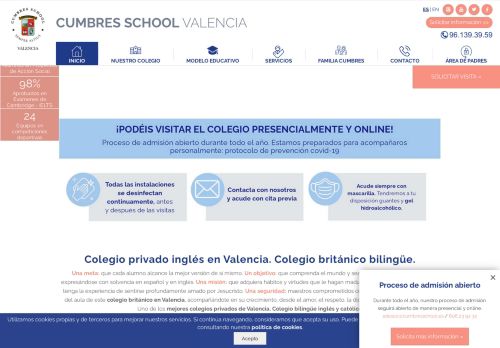 
                            8. Colegios Privados Valencia Bilingües Inglés ▷ Cumbres School