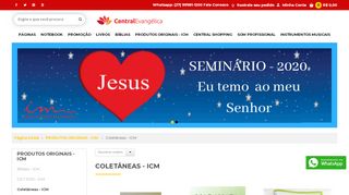 
                            7. Coletânea de Louvores 2018, ICM - Igreja Cristã ... - Central Evangélica