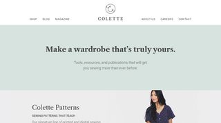 
                            12. Colette | Dedicated to reviving the art of sewing