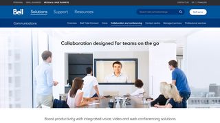 
                            3. Collaboration and Conferencing | Medium and Large Business | Bell ...