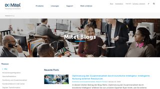 
                            7. Collaboration | Mitel - Switzerland (DE)
