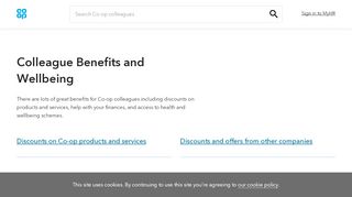 
                            2. Colleague benefits - Co-op colleagues