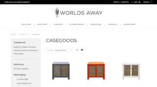 
                            6. Collection - Casegoods - Page 1 - Worlds Away