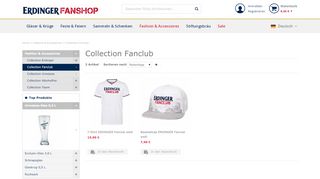 
                            9. Collection Fanclub - Fashion & Accessoires - ERDINGER Fanshop