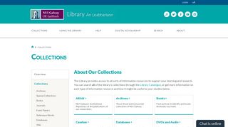 
                            8. Collections - NUIG Library - NUI Galway