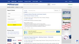 
                            9. College Jobs in Perak, Job Vacancies | JobStreet.com.my