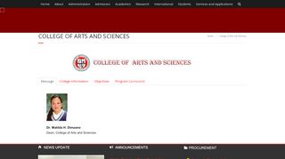 
                            8. College of Arts and Sciences – Batangas State University