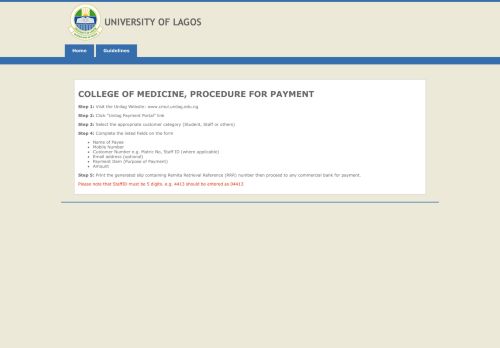 
                            5. College of Medicine, University of Lagos