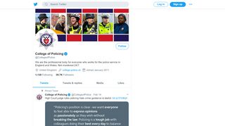 
                            10. College of Policing (@CollegeofPolice) | Twitter
