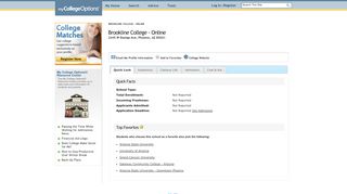 
                            10. College Profile - Brookline College - Online - MyCollegeOptions