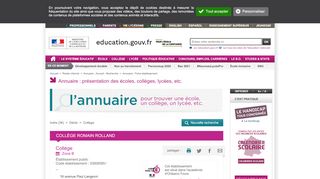 
                            8. Collège Romain Rolland - Déols - Indre (36) - Ministère de l'Éducation ...